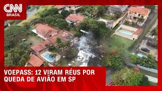 Vídeo: Justiça torna réus 12 denunciados por queda de avião da Voepass em SP | CNN NOVO DIA
