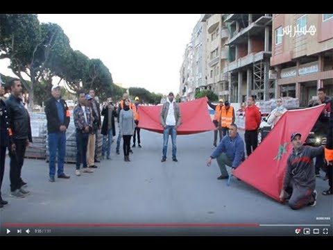 بالفيديو .. أنغام النشيد الوطني تصدح في سماء القنيطرة متحدية "كورونا"