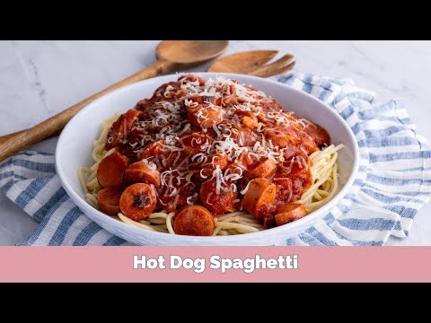 Budget Game Day Hot Dog Spaghetti | Feeds 10 People Under $15