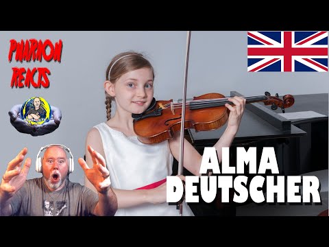 Pharaoh Reacts: World Tour - United Kingdom - Alma Deutscher 3rd mov. of Violin Concerto