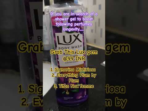 Lux Magical Orchid Shower Gel | Dupe for Signorina Miteriosa, Everything Plum and Titan Nox Femme