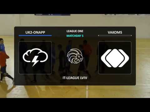 Uk2-Onapp - Vakoms (Перша ІТ-Ліга 2018/2019, Огляд Матчу)