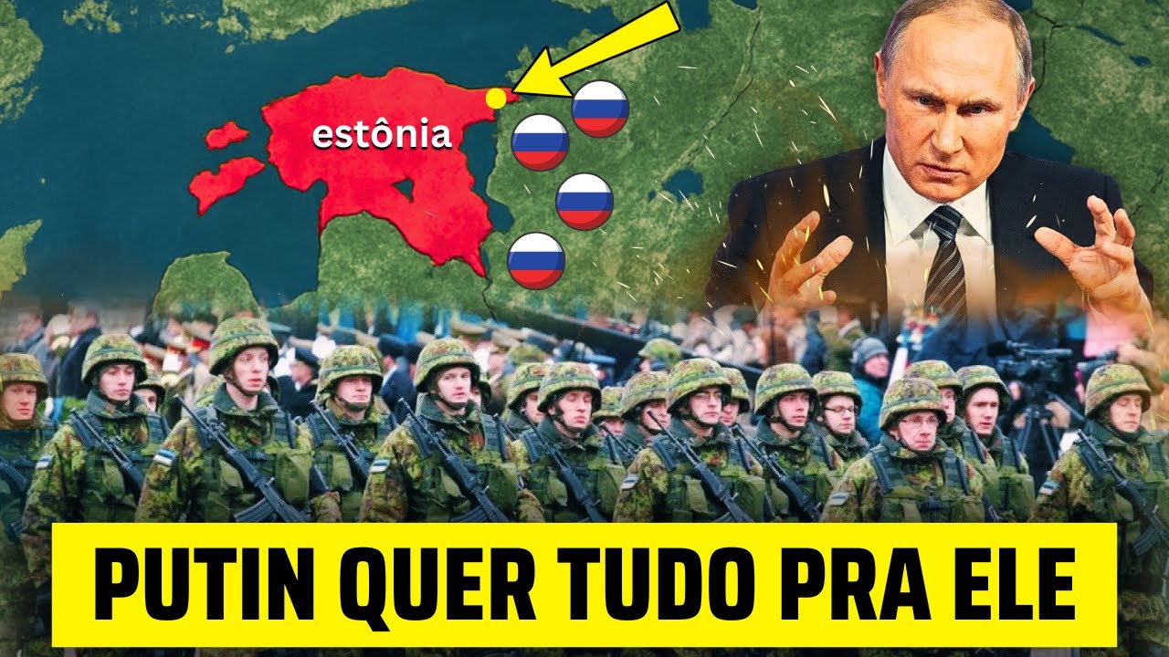 ESTÔNIA começa a se preparar para uma invasão da RÚSSIA