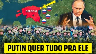 ESTÔNIA começa a se preparar para uma invasão da RÚSSIA