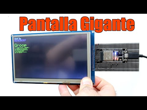 Giant 7" TFT for Arduino or ESP32 - Parallel Communication