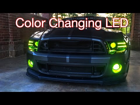 INSTALLED DIODE DYNAMICS LED BOARDS ON A 2014 SHELBY GT500