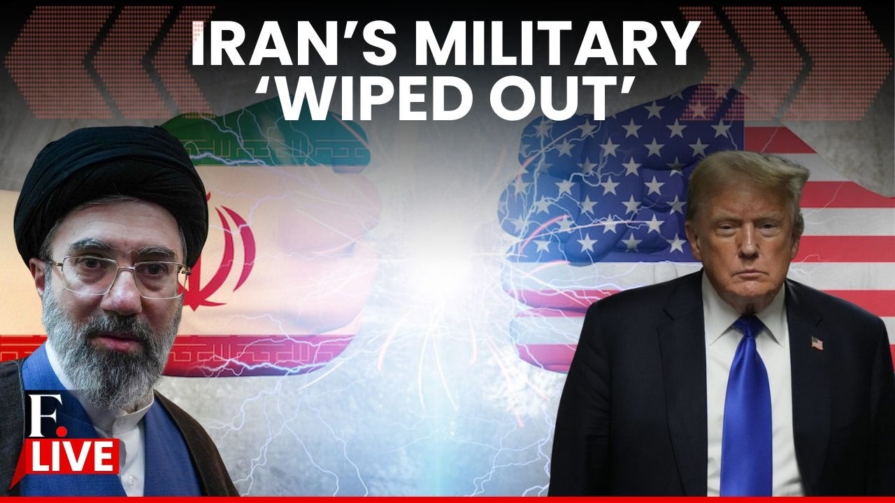 LIVE: Trump Claims Iran’s Military 'Wiped Out'; Navy at the Bottom of the Sea | N18G