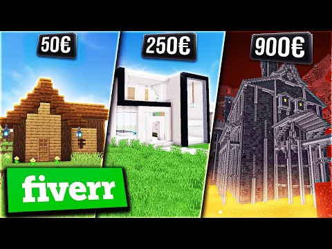 I buy a NEW MINECRAFT BASE FOR 50€, 250€ and 900€