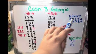 Cash 3 Lottery Georgia Workout