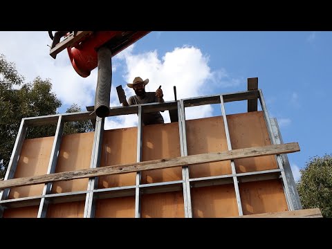 Breaking the Biggest Rule of Rammed Earth - Vlog 74