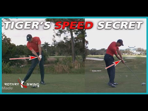 Tiger Woods' Swing Speed Secret - Can You Draw The Letter "J"?