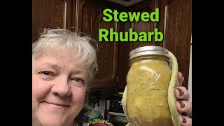 Stewed Rhubarb