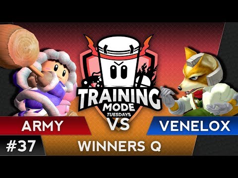 TMT 37 - Venelox (Fox) VS Army (Icies) - SSBM Top 16 Winners Quarters - Smash Melee