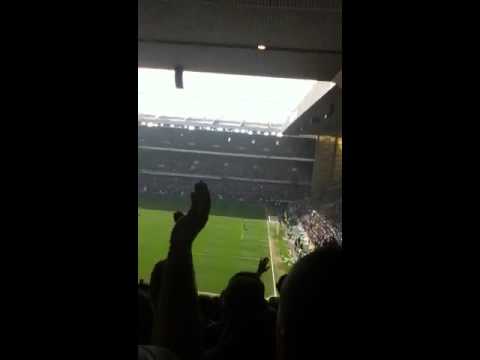 Rangers v Celtic.25/3/12 Aluko goal