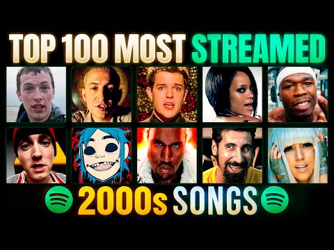 Top 100 Most Streamed 2000s Songs on Spotify (2000 - 2009)