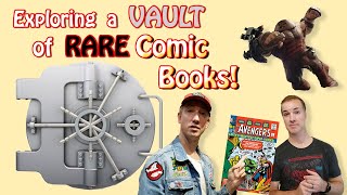 Exploring Vault of RARE Comic Books in Las Vegas w/ Chad Wild Clay @ Torpedo Comics!