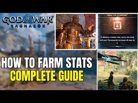 How To Farm Stat Points In New Game Plus - God Of War Ragnarok