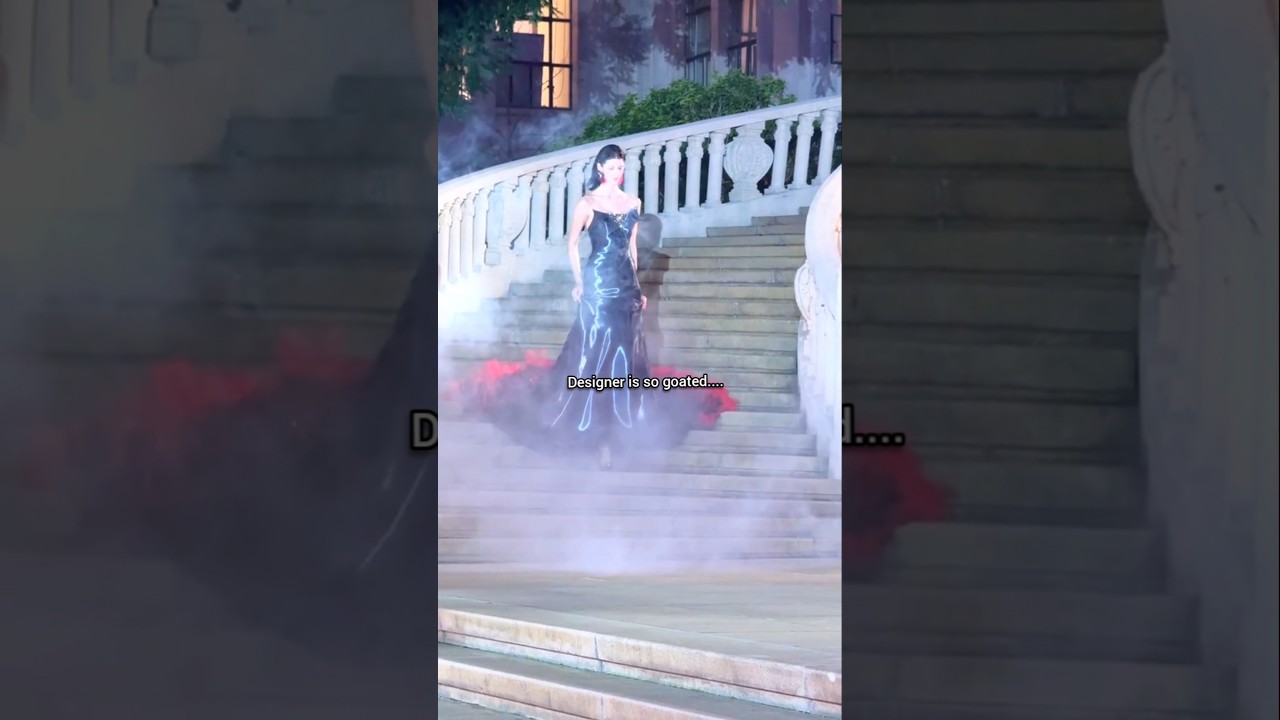 when designer shock the audience💀#fashion #runway #shortvideo #viralvideo #ytshorts