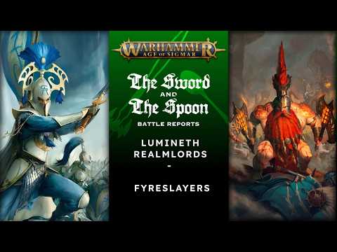 Lumineth Realmlords v Fyreslayers #games #ageofsigmar #newaos #ageofsigmar #battlereport