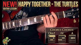 Happy Together - The Turtles - Guitar Lesson