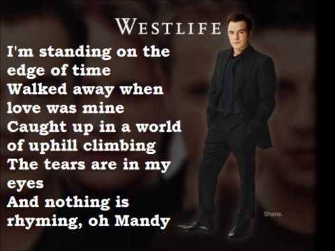 Westlife - Mandy - With Lyrics