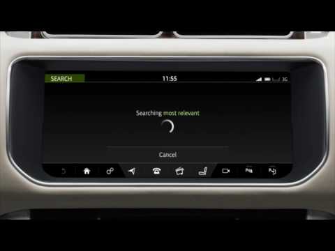 Range Rover InControl Touch Pro | How to Enter a Navigation Destination | Land Rover USA