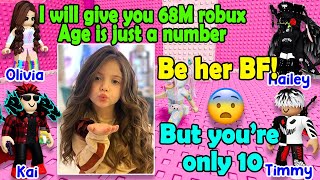 💰 TEXT TO SPEECH 💸 A Girl Gives Me Millions Of Robux For Being Her Boyfriend 💎 Roblox Story