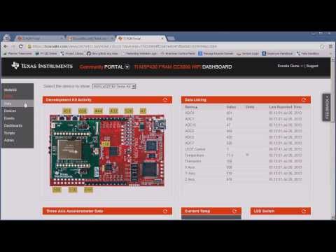 Connect TI CC3000 WiFi to the Cloud with Exosite using MSP430