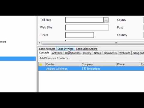 Act! CRM Link for Sage 50 Accounts