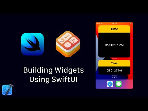 How to Create Widgets For iOS 14 Using SwiftUI 2.0 - SwiftUI WidgetKit - WWDC 2020 SwiftUI Tutorials