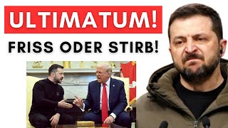 Trump gibt Selensky 1 Woche Zeit – dann zieht er die Notbremse