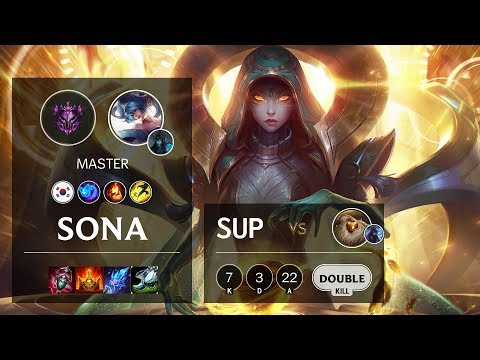 Sona Support vs Bard - KR Master Patch 10.9
