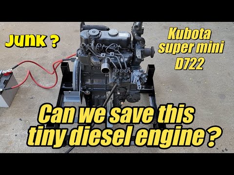 S5 E13.Wir versuchen, einen Kubota D722 Dieselmotor vor dem Schrottplatz zu retten