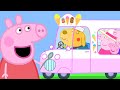 Peppa Rides The Ice Cream Van Family Kids Cartoon