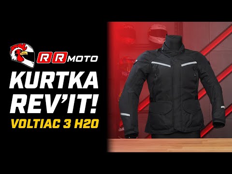 REVIT VOLTIAC 3 H2O _ turystyczna kurtka motocyklowa ze zintegrowaną membraną