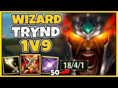 *FULL AP TRYNDAMERE* CAN ACTUALLY COMPLETELY CARRY! (INSANE DAMAGE) - League of Legends
