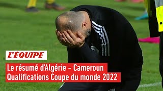 Le résumé d'Algérie - Cameroun - Foot - Qualif. CM 2022