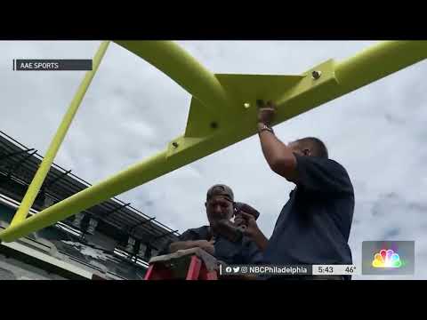 Local Family Business Supplies Equipment to Lincoln Financial Field