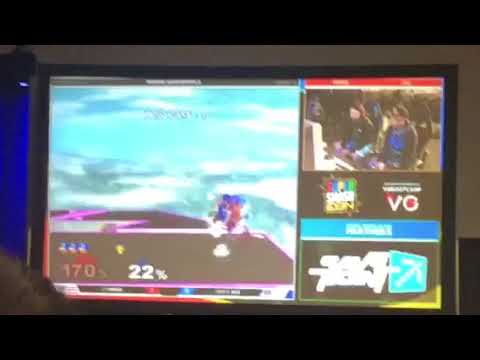 Mango (Mario) vs Axe (Young Link) Smash Con 2017 Crowd Reaction
