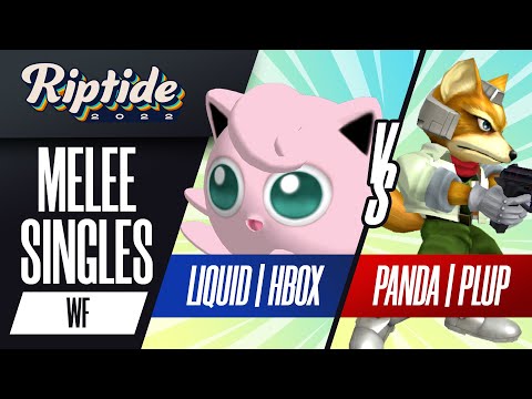 HBox vs Plup - Melee Singles Winners Finals - Riptide 2022 | Jigglypuff vs Fox