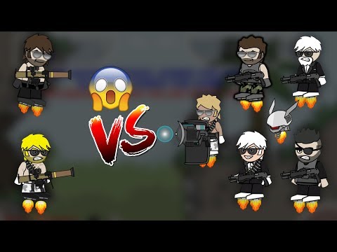 Mini Militia 2vs6 Challenge ft. MiLiTian Godlike Gameplay !! | Doodle Army 2 - YouTube
