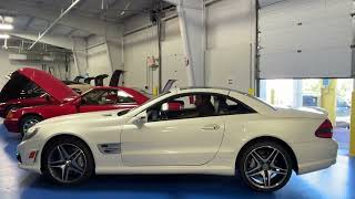 2011 Mercedes-Benz SL63 AMG Top Down Operation