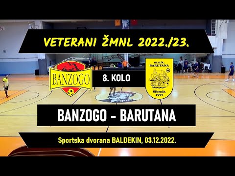 VETERANI ŽMNL: BANZOGO - BARUTANA  0:1, 03.12.2022.