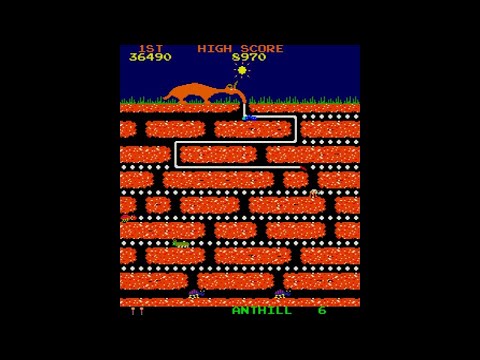 The Anteater [Arcade Longplay] (1983) Free Enterprise Games