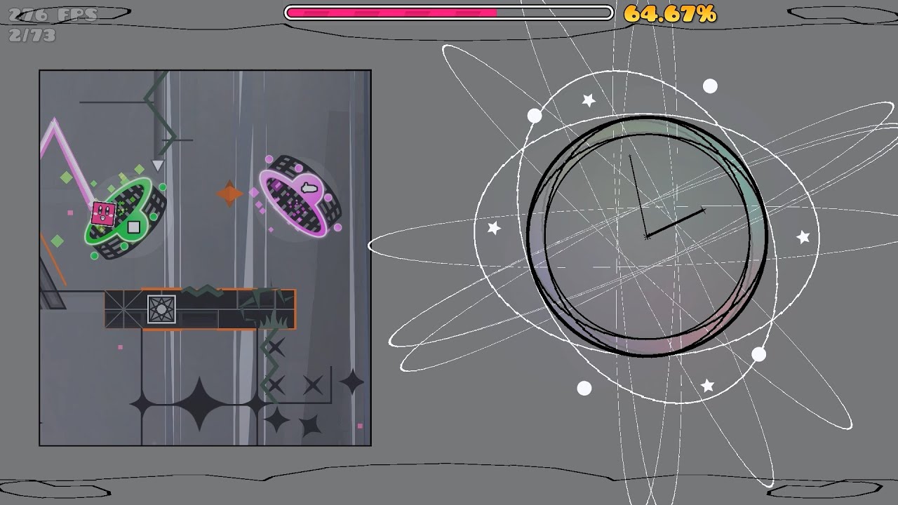 One minute by eggslon (medium demon) - Geometry Dash