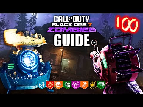 ULTIMATE FARM SURVIAL GUIDE IN BLACK OPS 7 ZOMBIES! | EASY ROUND 100 STRATEGY