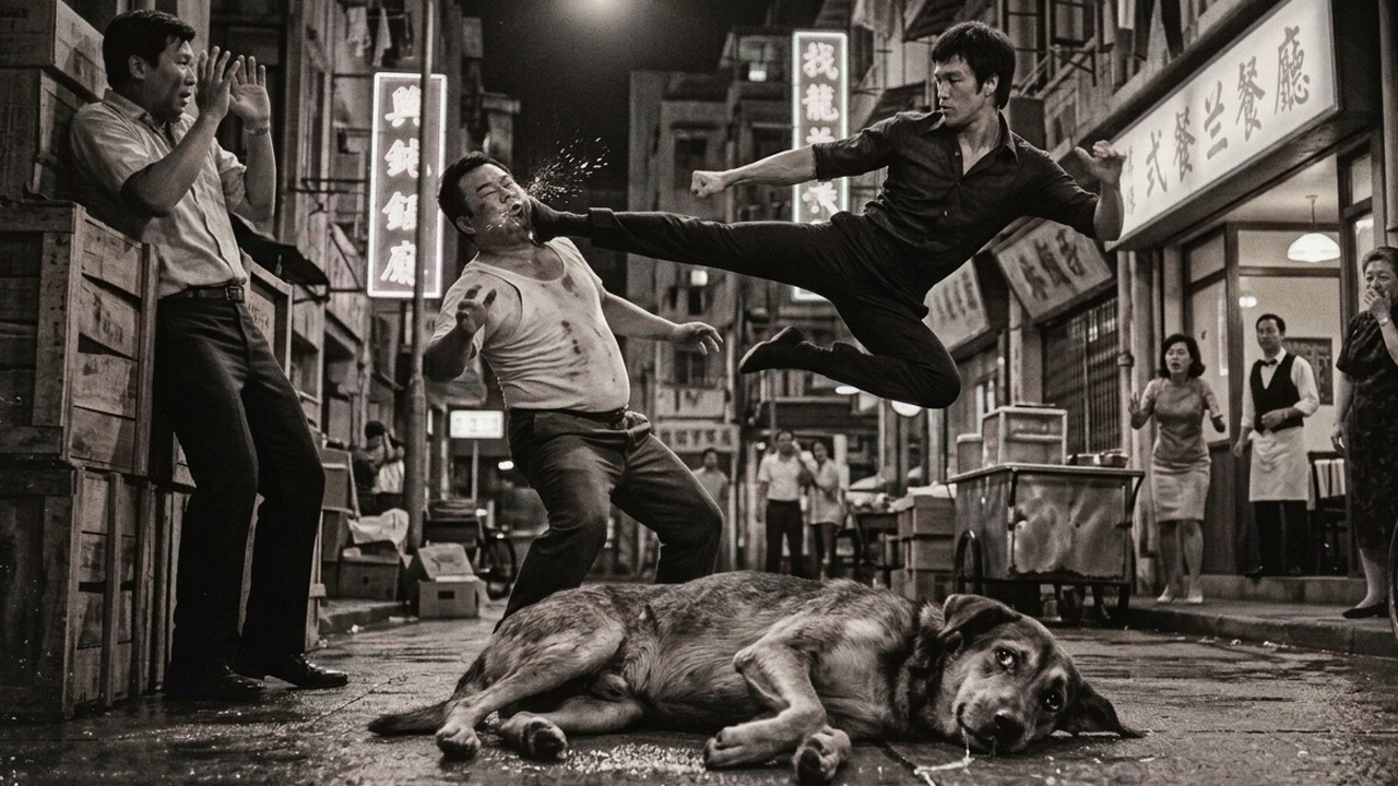Bruce Lee Saw Men Kicking a Dog Through a Restaurant Window. He Paid the Bill and Walked Out