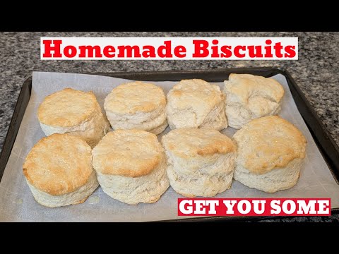 Simple Homemade Biscuits Recipe | Grandma's Secret to Buttery Homemade Biscuits