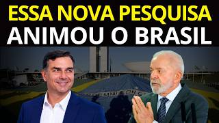 NOVA PESQUISA PARA PRESIDENTE 2026 MOSTRA FLÁVIO BOLSONARO VIRANDO E LULA COM REJEIÇÃO ALTA