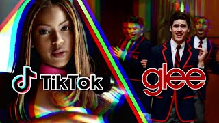 tiktok viral songs but it&#39;s their glee versions (pt.1)